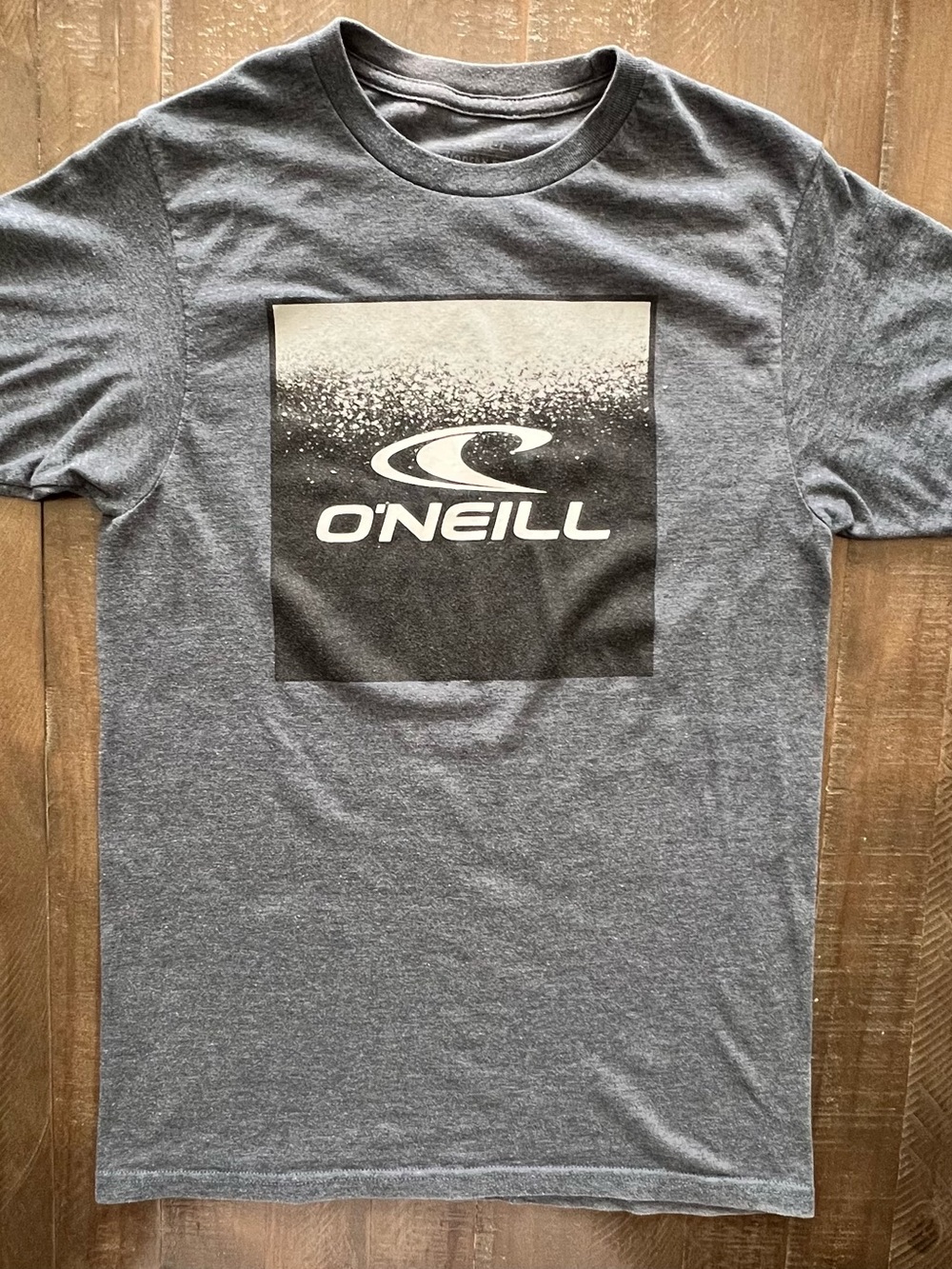 O'Neill Gray Graphic Logo Short Sleeve Tee